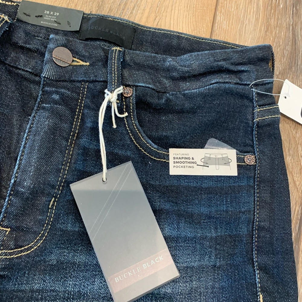 NWT Buckle Black Fit No 35 Ankle Skinny Tall - Picture 4 of 10